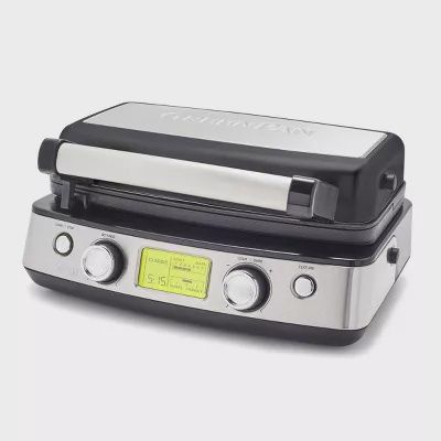 2 Square Waffle Iron - Black