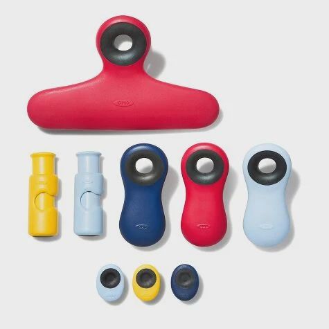 OXO GG 9 PIECE CLIP SET