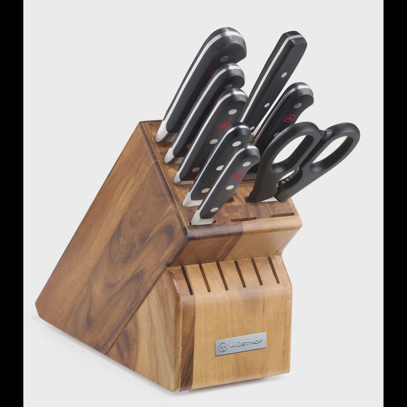 Classic 9pc Block Set, Acacia