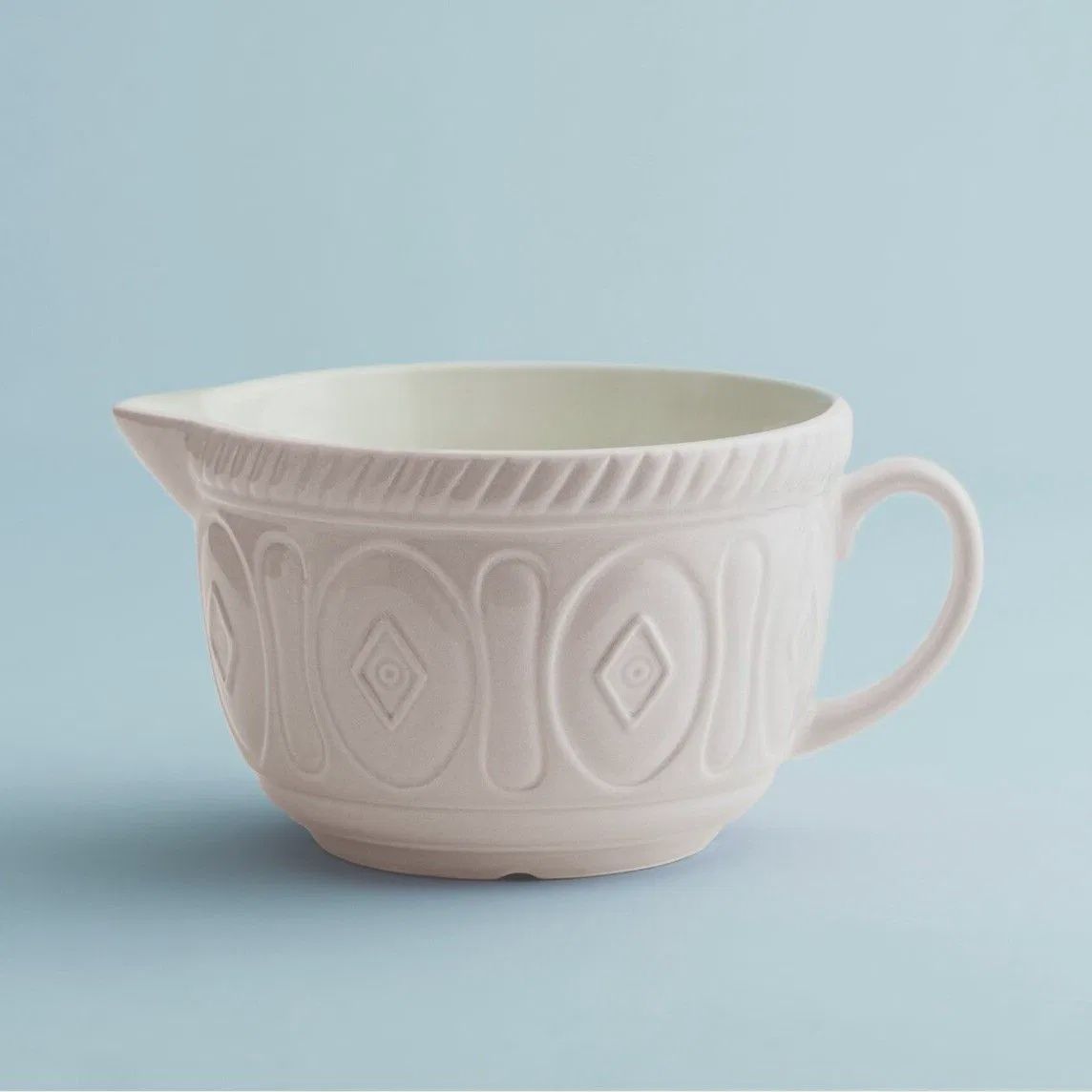 COLOR MIX CREAM BATTER BOWL 9.75&quot;