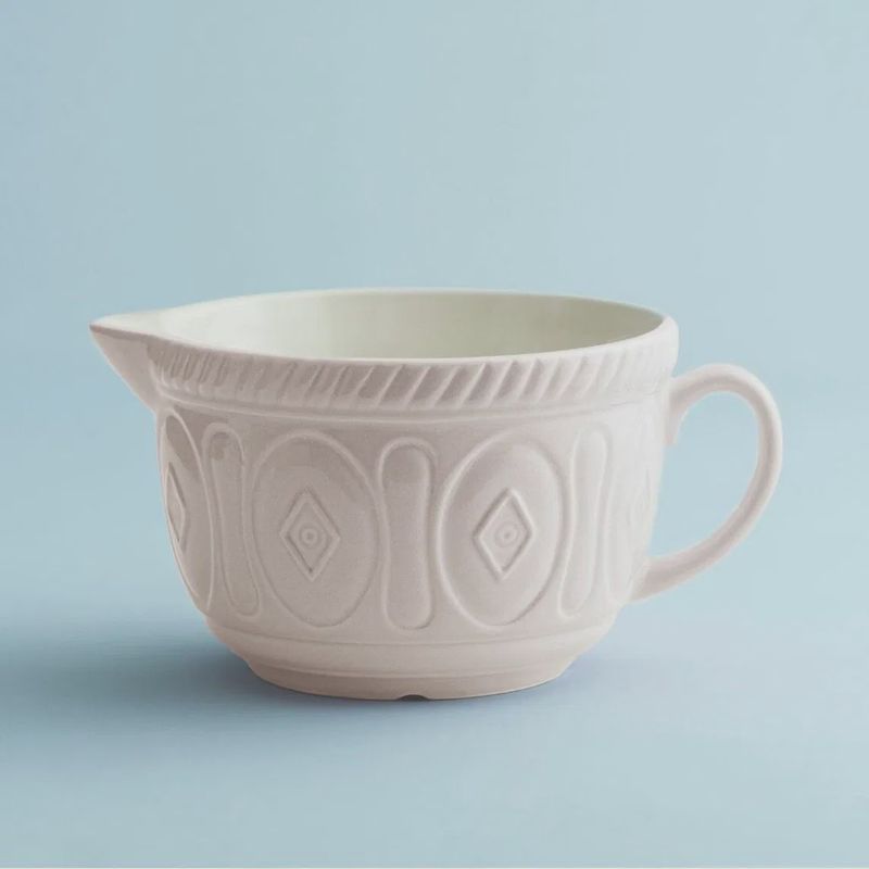 COLOR MIX CREAM BATTER BOWL 9.75&quot;