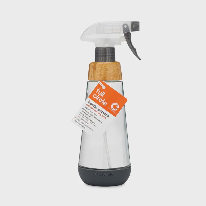 Refillable Glass Spray Bottle GRAY