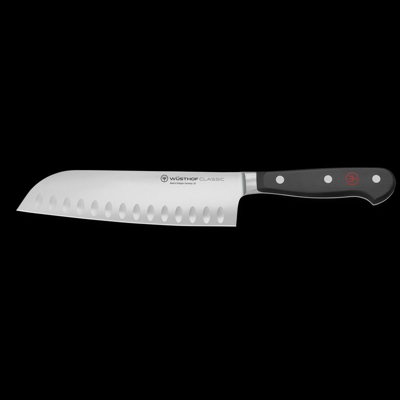 7&quot; Santoku, Hollow Edge