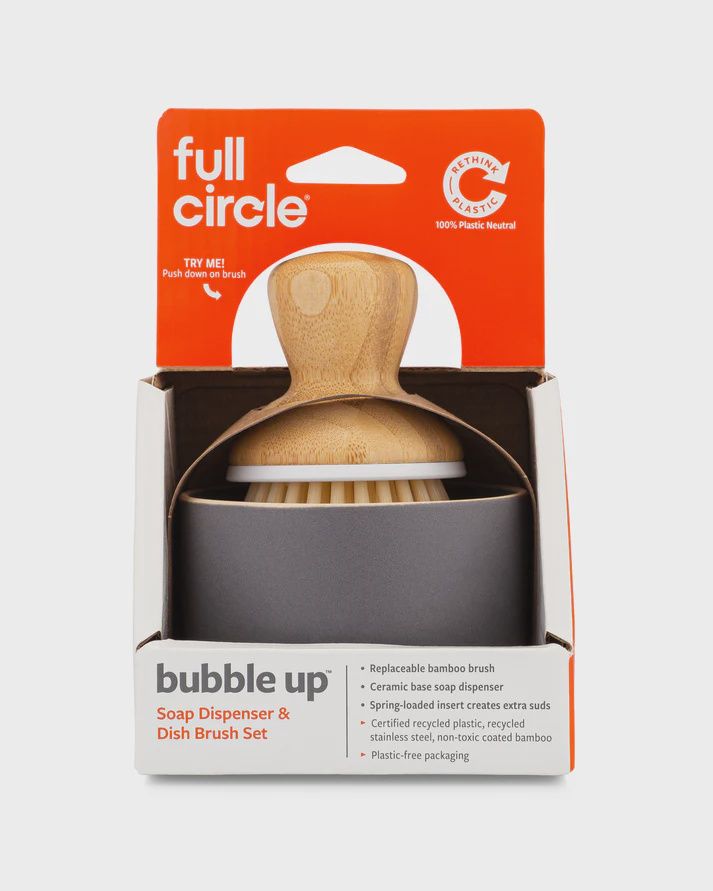 Soap Dispenser &amp; Dish Brush Set