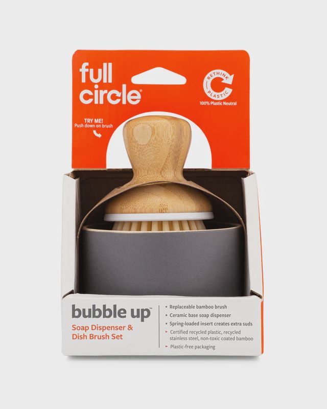 Soap Dispenser &amp; Dish Brush Set