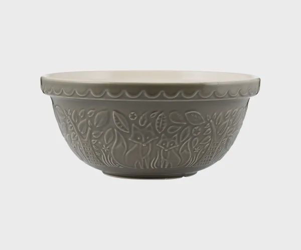 IN THE FOREST S12 GRAY MIXING BOWL 11.75&quot;