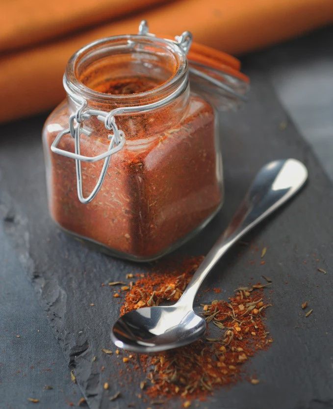 CLIP TOP SQUARE SPICE JAR 2.4 FL OZ