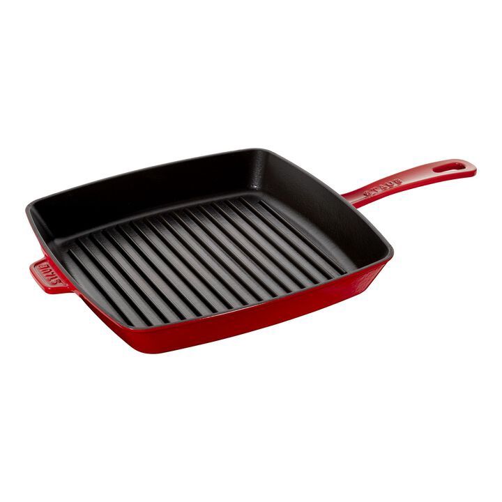 12&quot; Square Grill Pan - Cherry