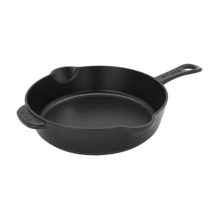 8.5&quot; Traditional Deep Skillet - Black