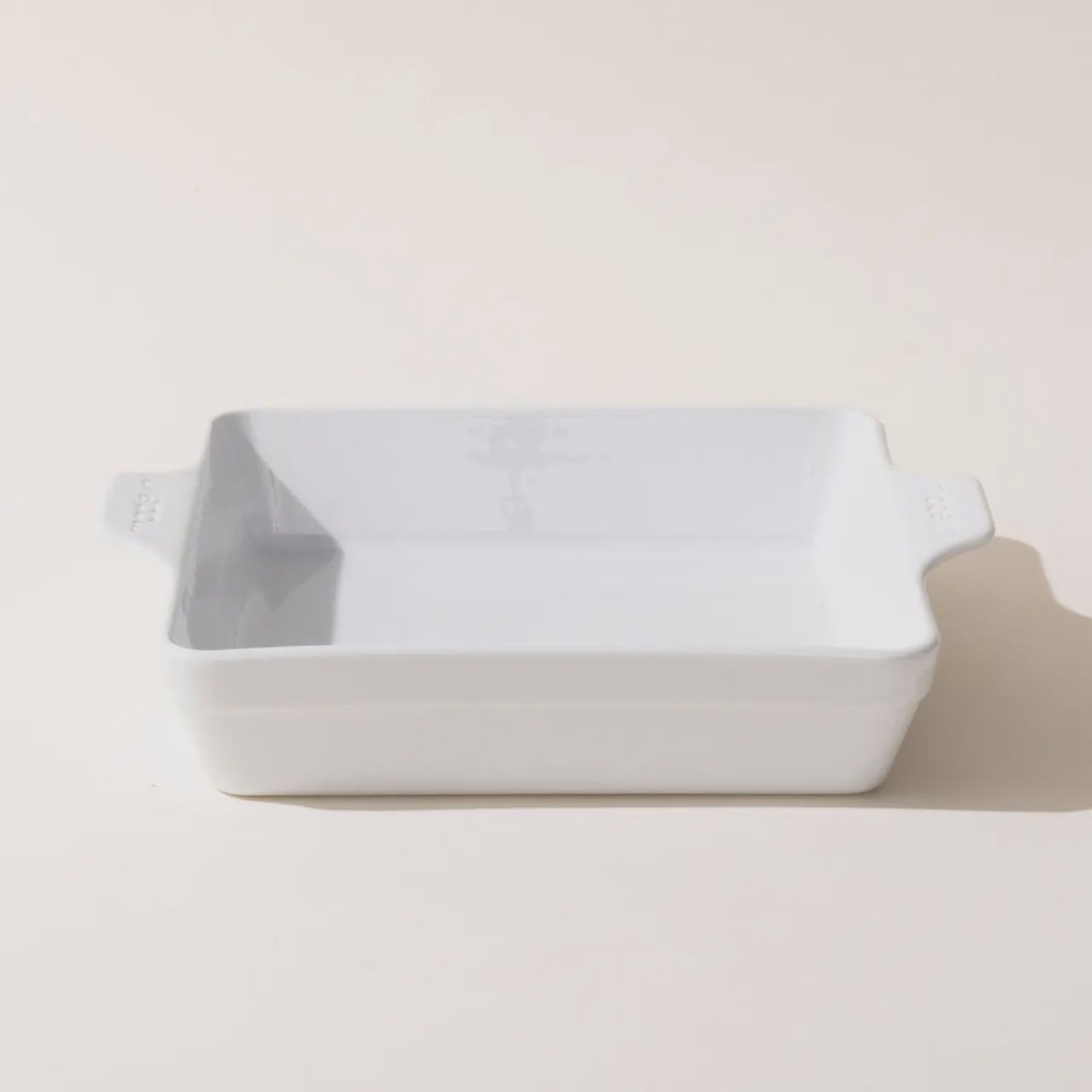 8 X 8”  Square Baking Dish - White