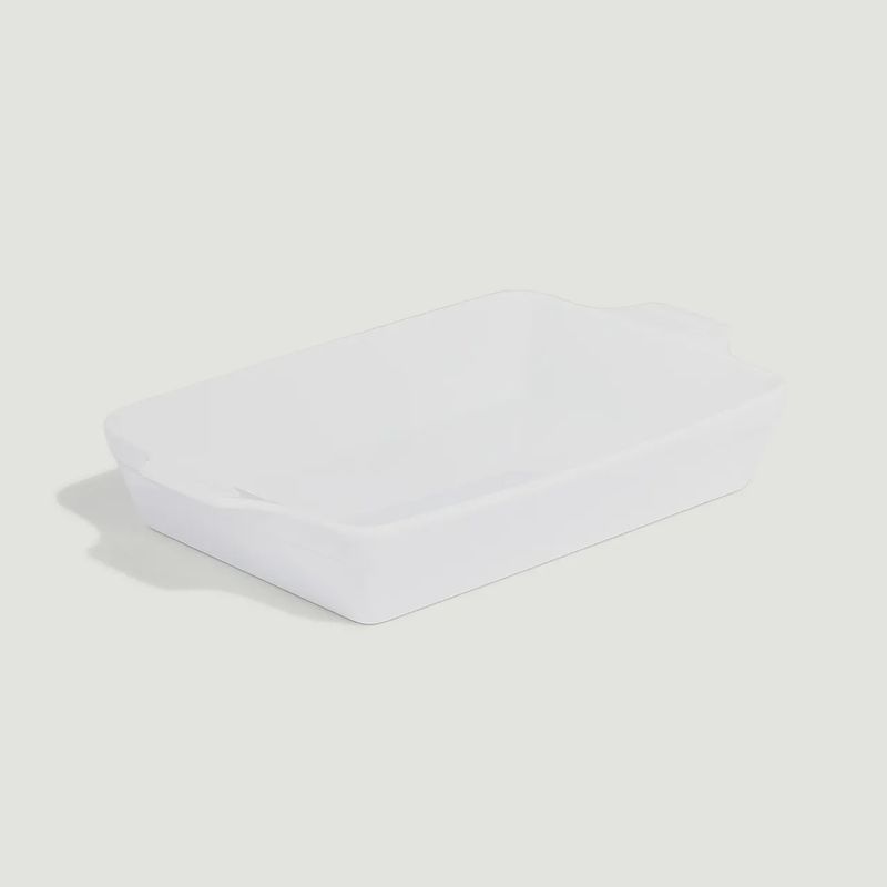9 x 13” Rectangular Baking Dish - White