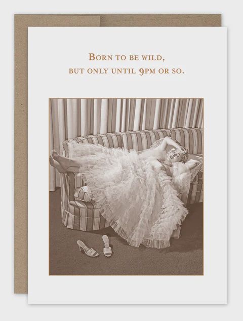 BORN TO BE WILD BDAY CARD