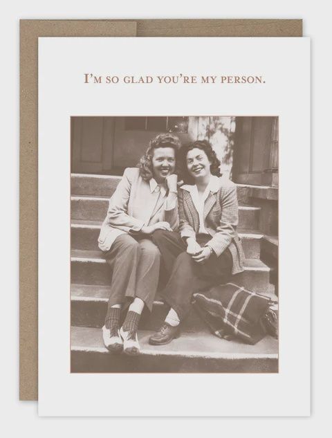 YOU&#39;RE MY PERSON FR/JUST BECAUSE CARD