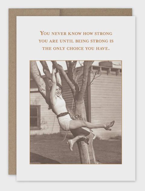 BEING STRONG ENC CARD