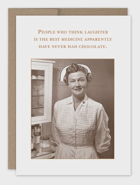 LAUGHTER IS BEST MEDICINE GW CARD