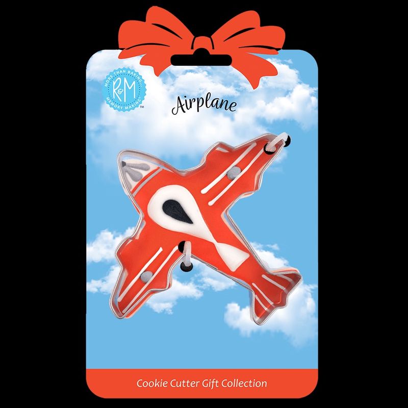 AIRPLANE COOKIE CUTTER 4&quot; CARDED