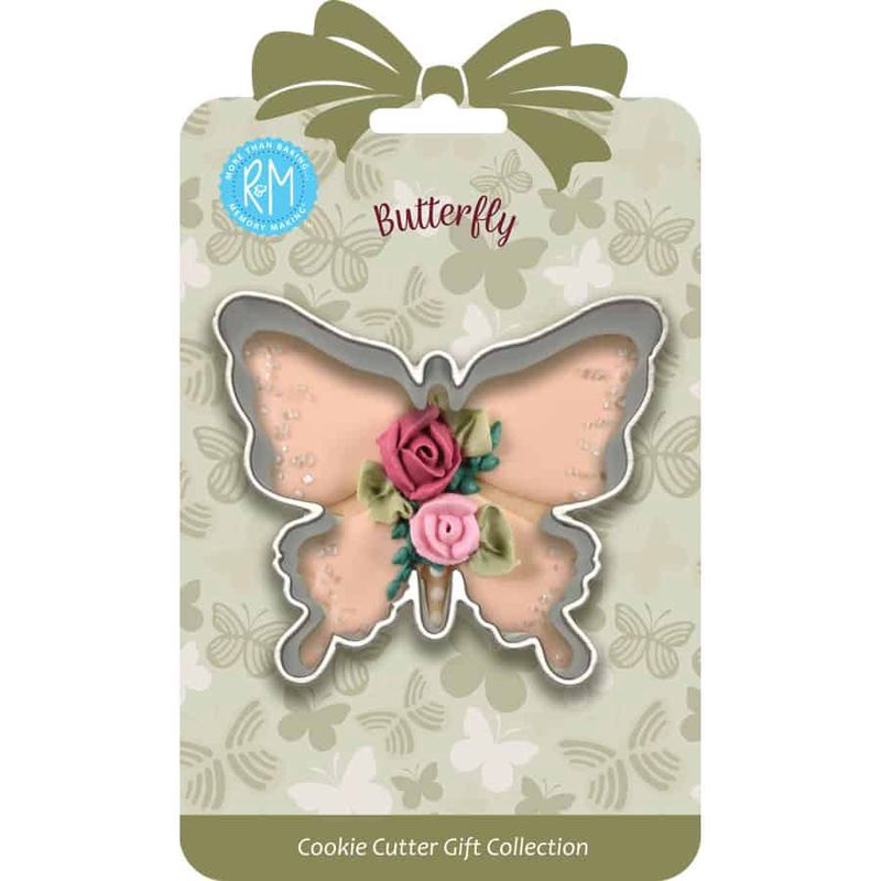 BUTTERFLY COOKIE CUTTER 3.25&quot; CARDED
