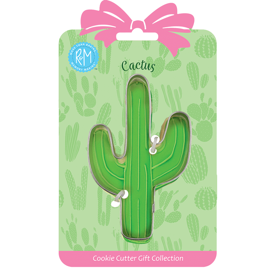 CACTUS COOKIE CUTTER 4&quot; CARDED