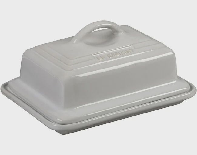 Butter Dish - White