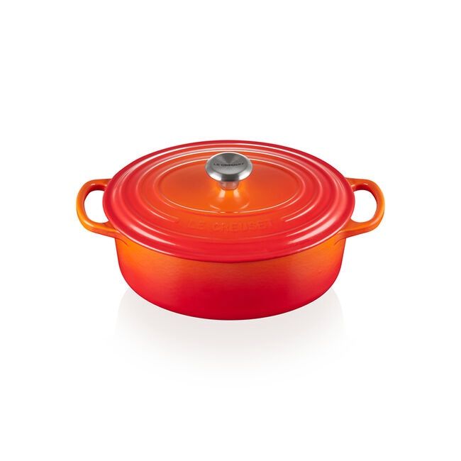 SIGNATURE OVAL OVEN IN FLAME