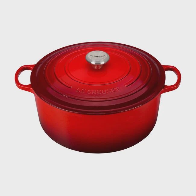 Signature Round Dutch Oven - Cerise