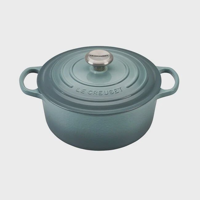 Signature Round Dutch Oven - Sea Salt