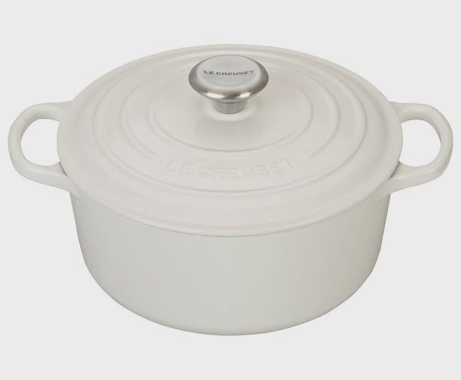 Signature Round Dutch Oven - 5.5QT White