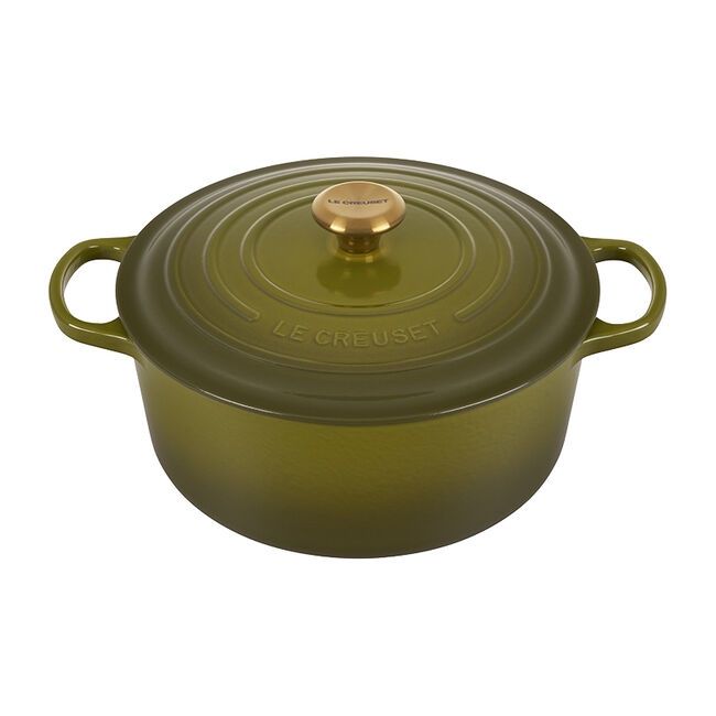 Signature Round Dutch Oven 7.25QT OLIVE