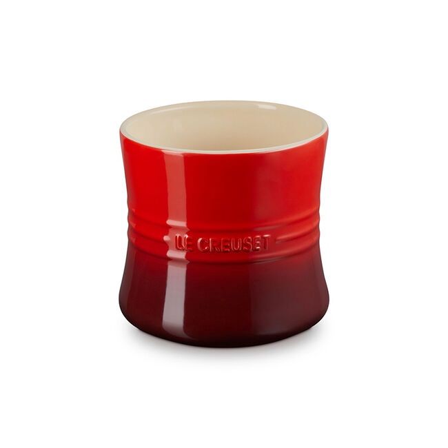 1QT Utensil Crock -Cerise