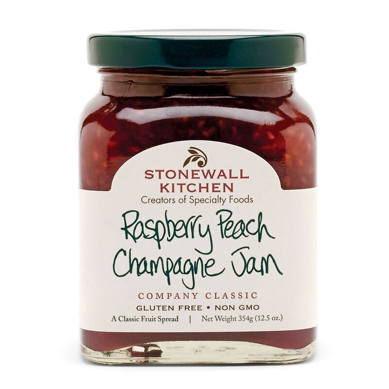 RASPBERRY PEACH CHAMPAGNE JAM