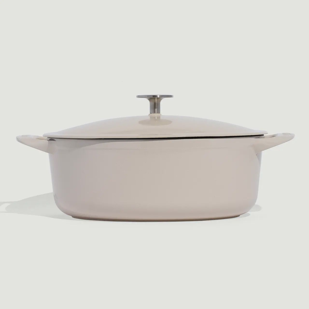 Enameled Cast Iron 5.5 qt. Round Dutch Oven - Antique White