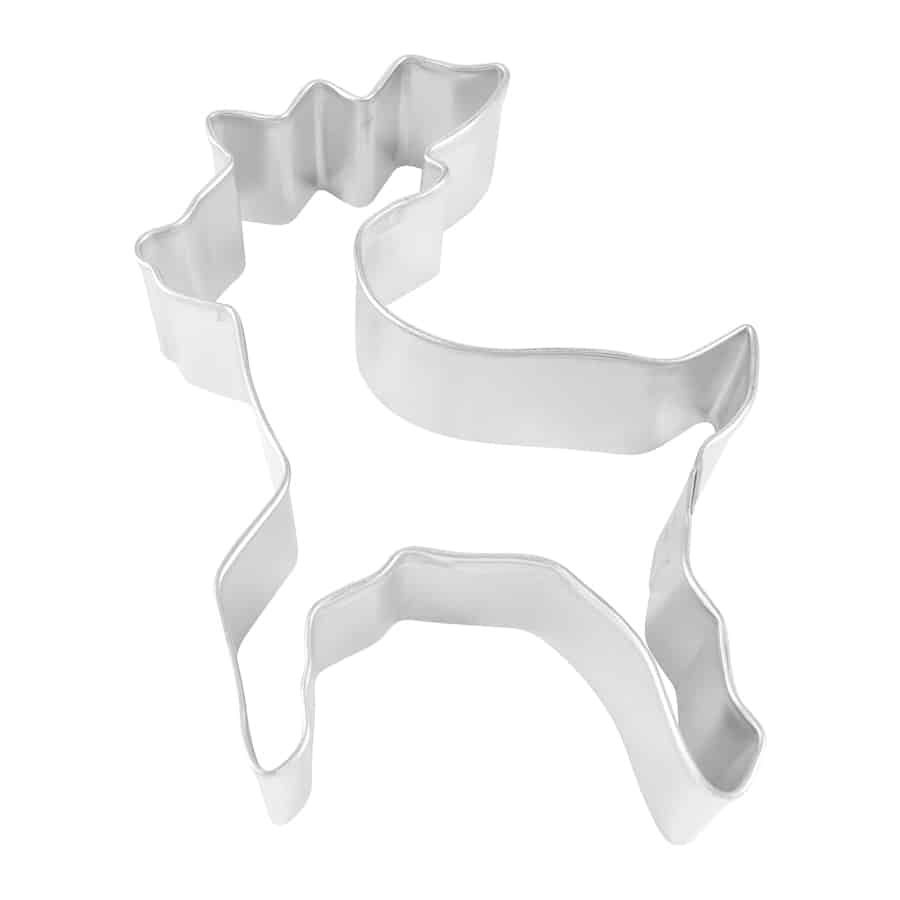 REINDEER STANDING 4&quot; COOKIE CUTTER BROWN