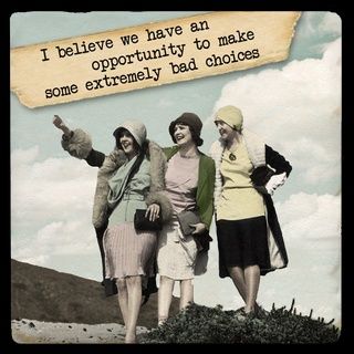 OPPORTUNITY TO MAKE BAD CHOICES COASTER