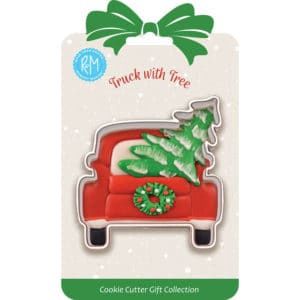 TRUCK W TREE COOKIE CUTTER 3.25&quot; CARDED