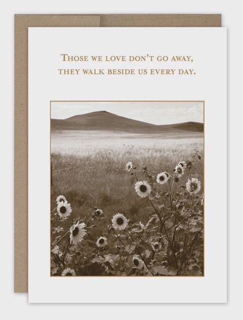 WALK BESIDE US SYM CARD