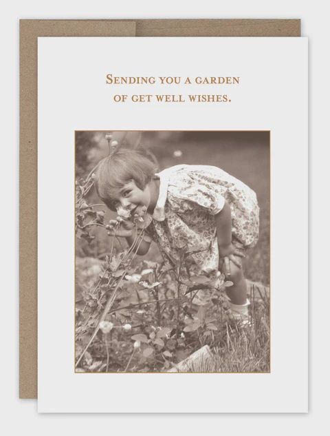 GARDEN GET WELL CARD