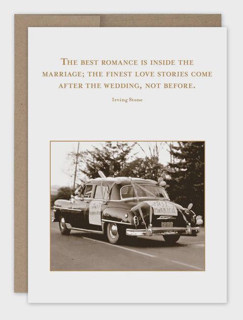 BEST ROMANCE WED CARD