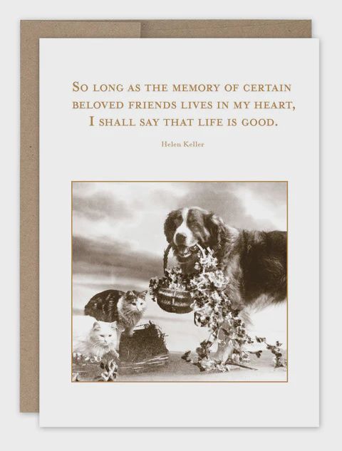 LIFE IS GOOD PET SYM CARD