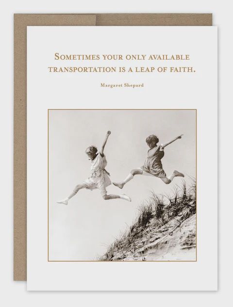 LEAP OF FAITH ENC CARD