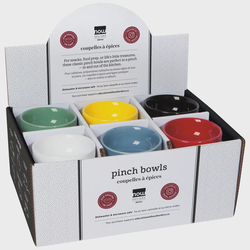 Color Center Pinch Bowl
