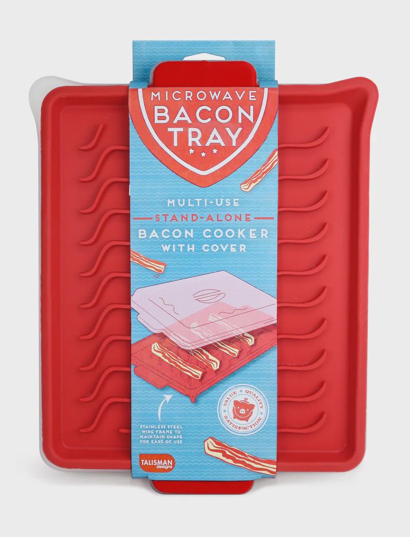 Microwave Bacon Tray with Cover