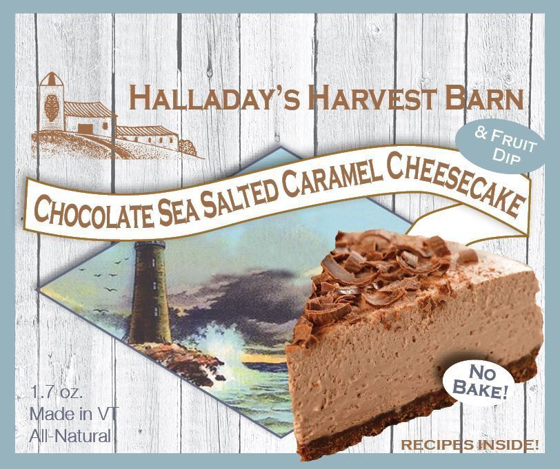CHOCOLATE SEA SALTED CARAMEL CHEESECAKE