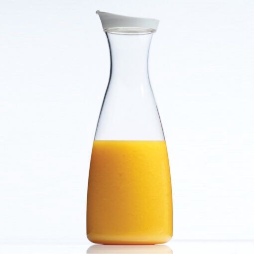 Acrylic 36 oz. Juice Jar, White