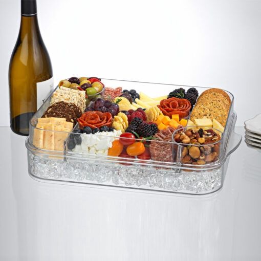 Charcuterie On Ice + Deviled Eggs On ice