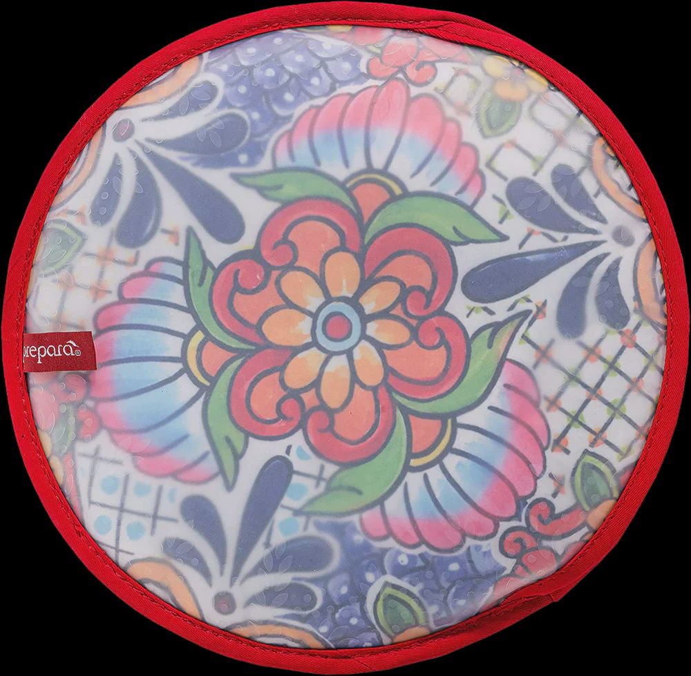 Tortilla Warmer Fabric And Silicone (Red)