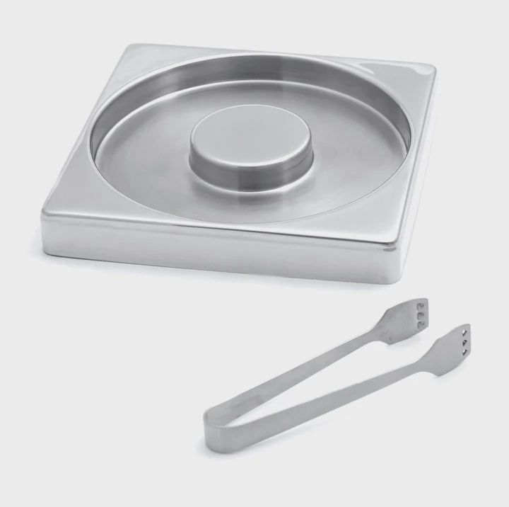 Glass Rimmer &amp; Tongs
