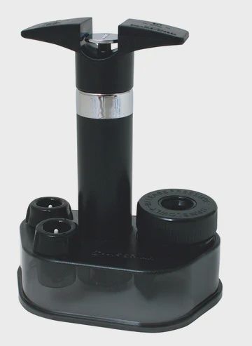 Epivac Dual Function Pump Set, Chr Black