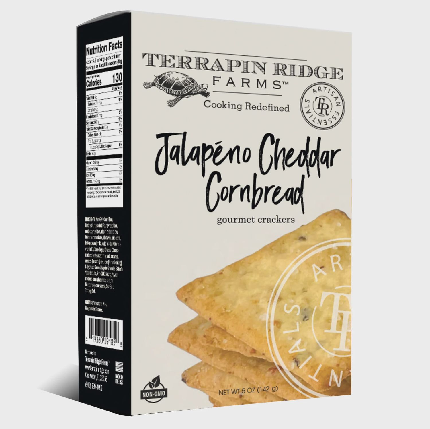 Jalapeno Corn Bread Crackers