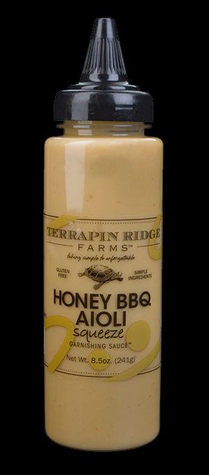 Honey BBQ Aioli Garnishing Squeeze