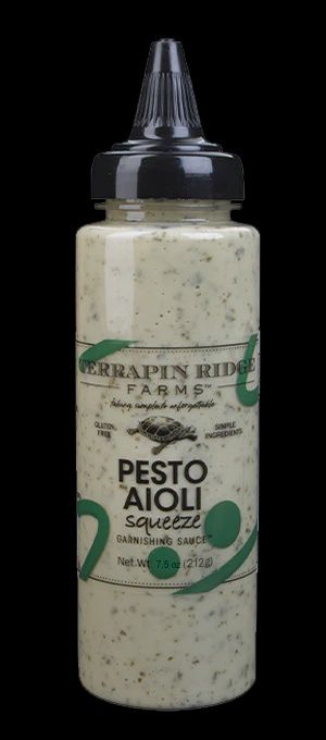Pesto Aioli Garnishing Squeeze